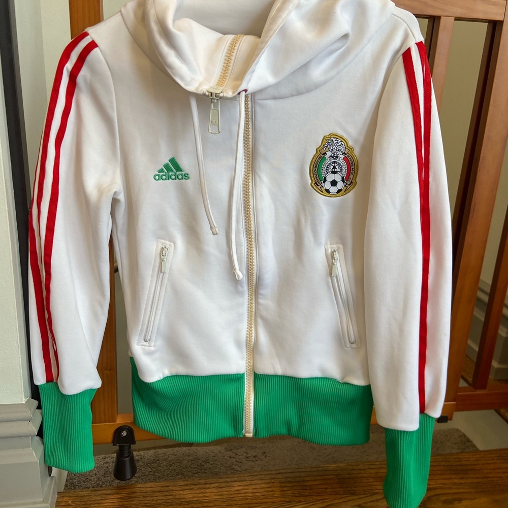 Authentic Adidas Mexican Futbol Jacket. Size S.